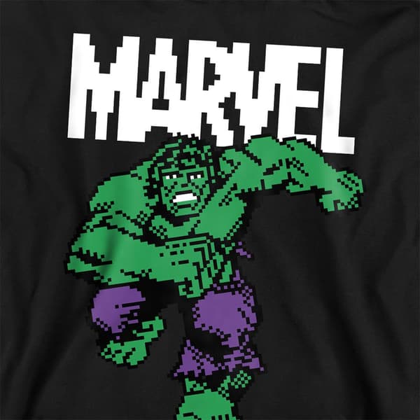 Marvel Childrens/Kids Hulk Pixel Pull Over Hoodie
