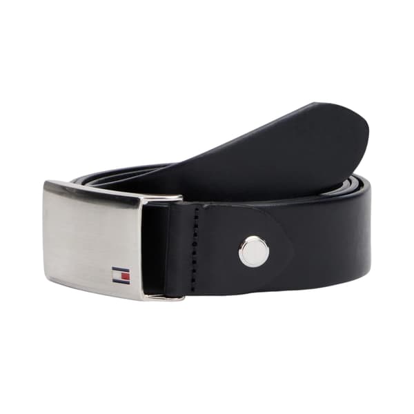 Tommy Hilfiger Logobälte i läder