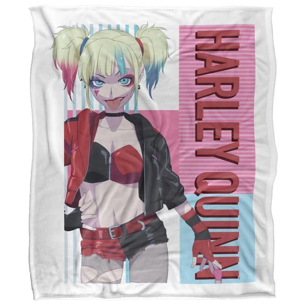 Suicide Squad Harley Quinn Isekai Blanket