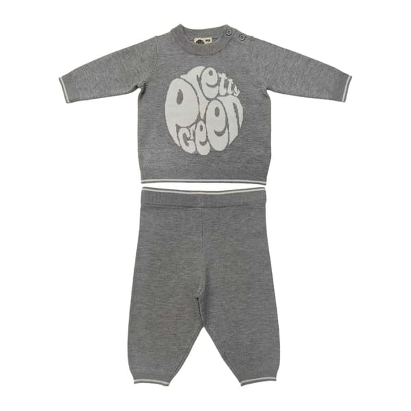 Pretty Green Baby Pyjamas Set
