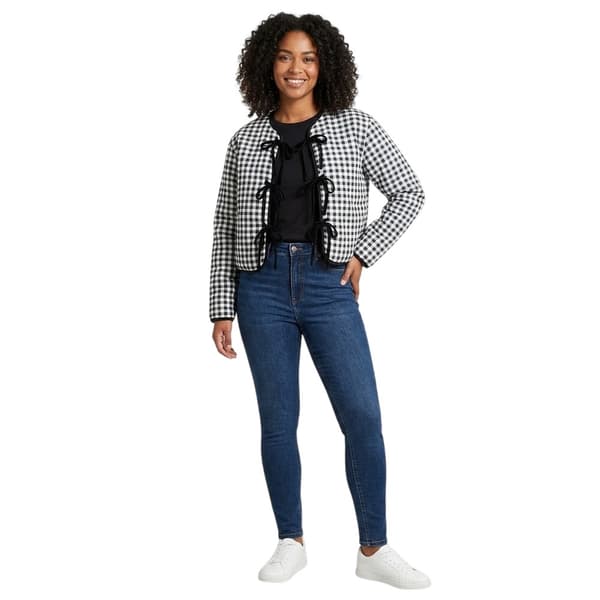 I Saw It First Womens/Ladies Gingham Jacket