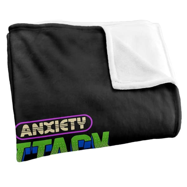 Steven Rhodes Anxiety Attack Soft Touch Blanket