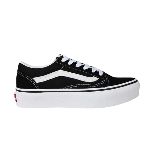 Vans Childrens/Kids Old Skool Side Stripe Platform Trainers
