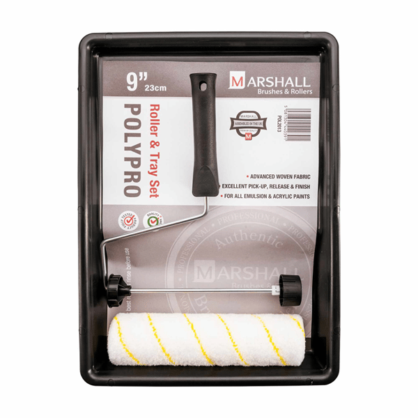 Marshall 9 Poly Roller & Tray Set