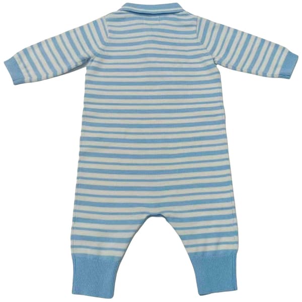 Pretty Green Baby Striped Romper
