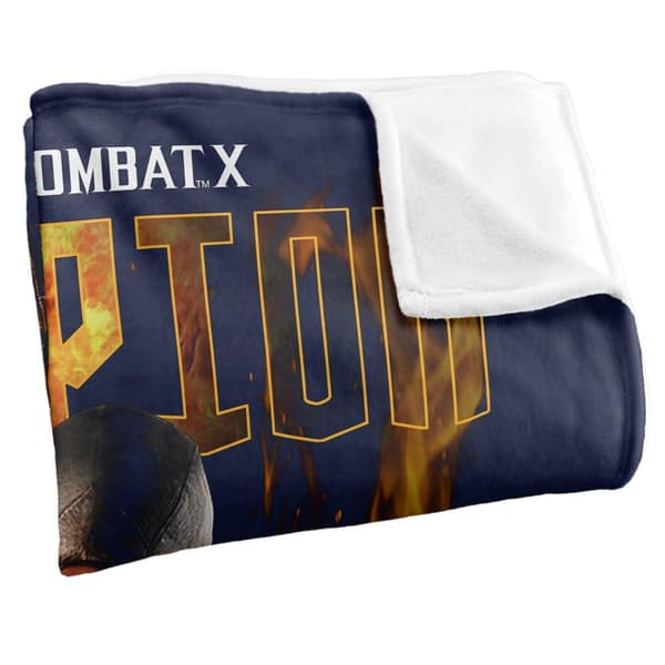 Mortal Kombat Scorpion Soft Touch Blanket
