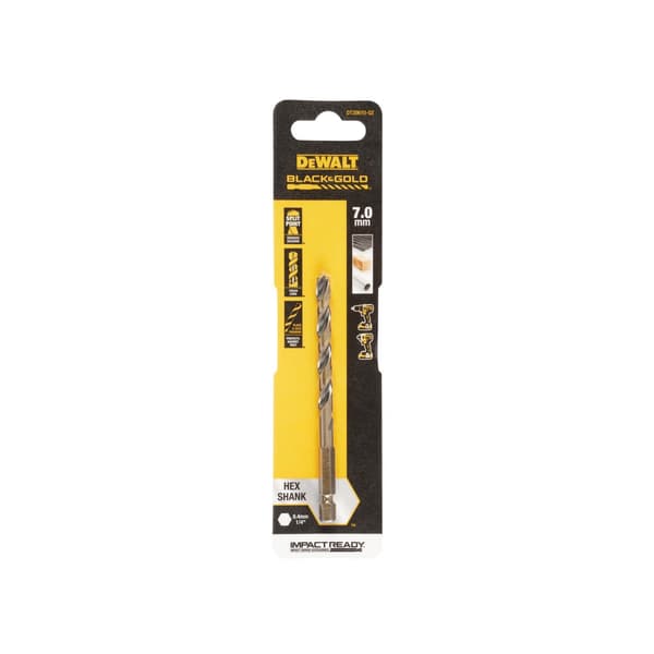 DeWALT Power Tools Sort&guld Hex Hss-g-bor