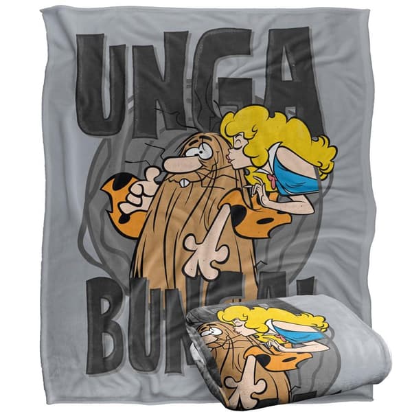 Captain Caveman Unga Bunga Soft Touch Blanket