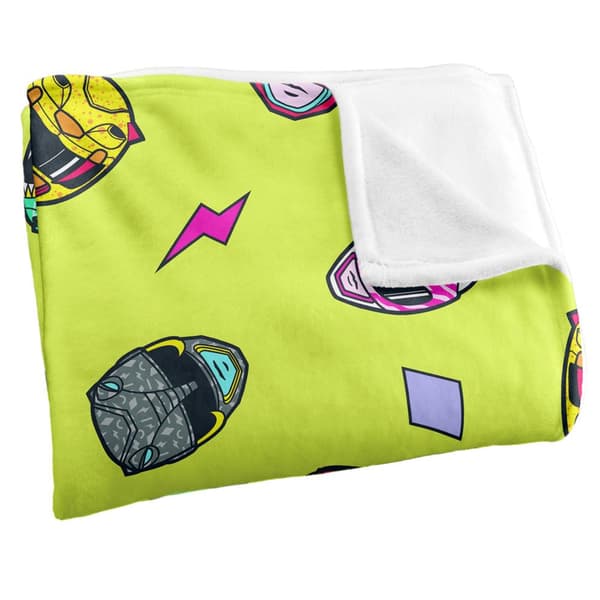 Power Rangers Helmet Blanket