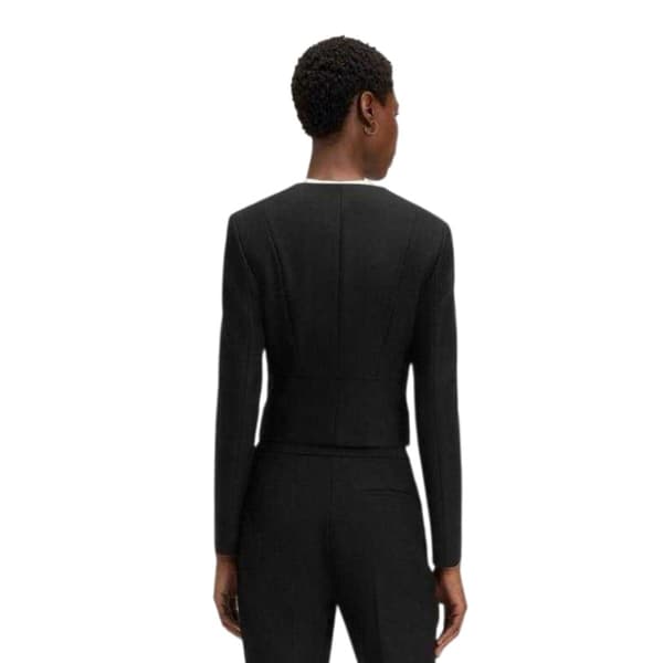 Boss Womens/Ladies Deep V Regular Cropped Blazer