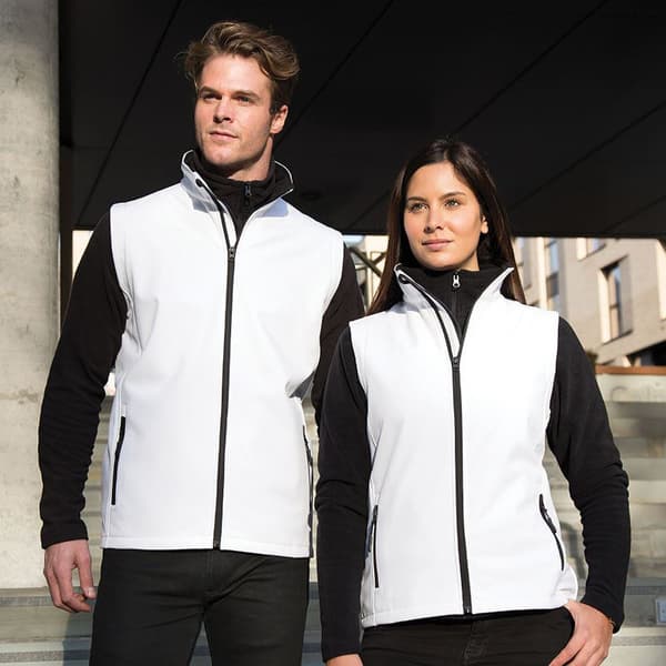 Result Core Dam/Kvinnor Tryckbar Softshell Bodywarmer