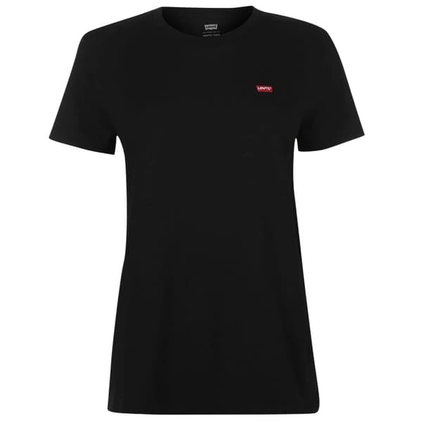 Levis Dam Batwing Logotyp T-shirt