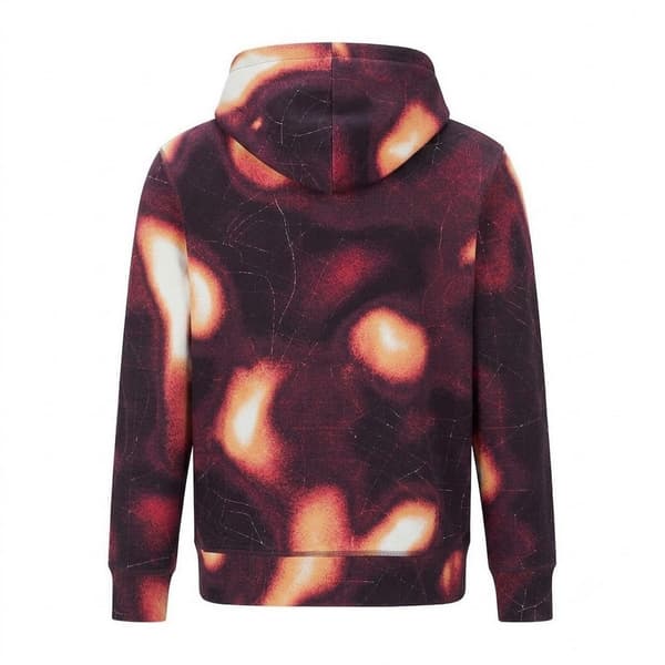 Boss Mens Patterned Regular Long-Sleeved Hoodie