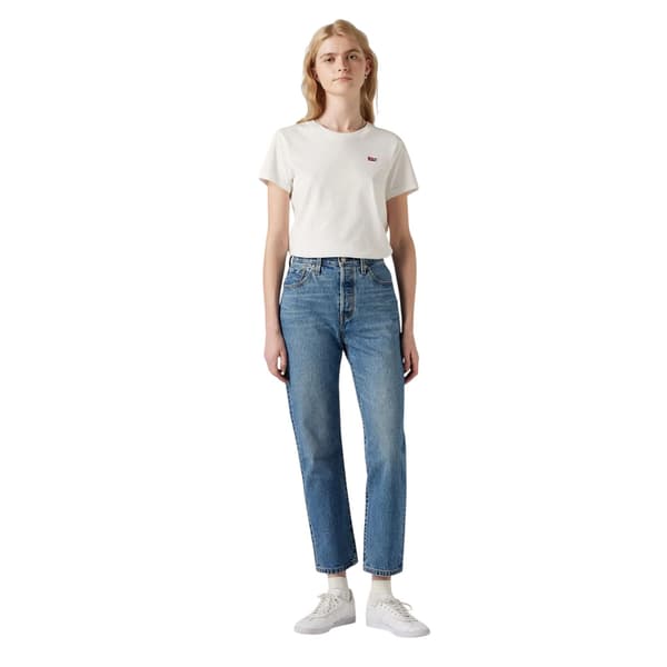 Levis Dam 501 Cropped Jeans