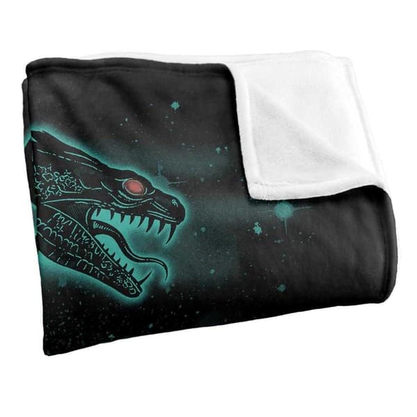 Harry Potter Basilisk Stars Silky Blanket