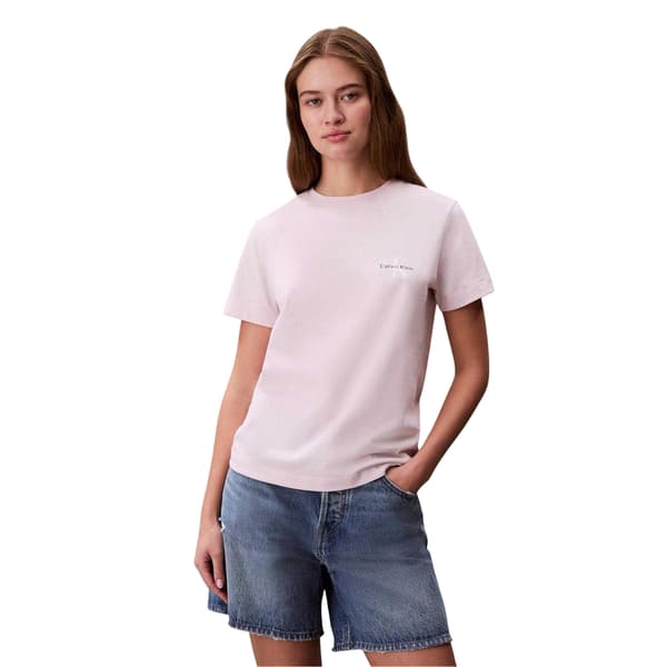 Calvin Klein Dam/Dam Logotyp T-shirt (2-pack)
