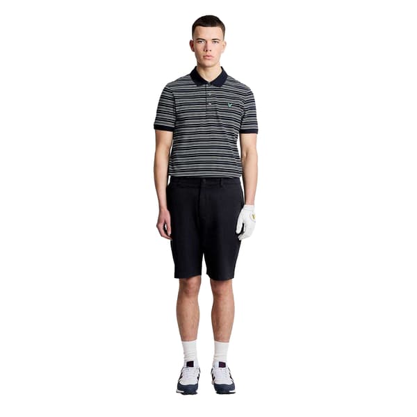 Lyle & Scott Miesten Raidallinen Golfpoolopaita