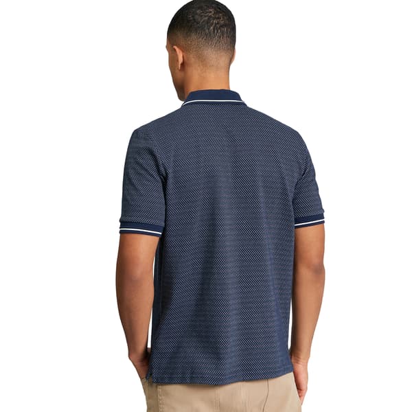 Ben Sherman Jacquard Pikétröja för Herr