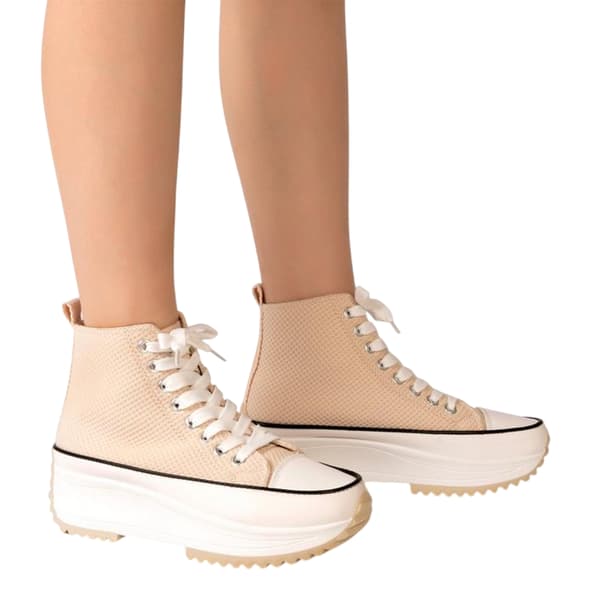 Firetrap Womens/Ladies Platform High Top Trainers