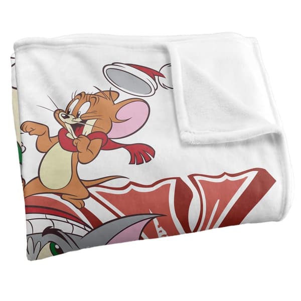 Tom och Jerry Joy Tomteluva Julfilt