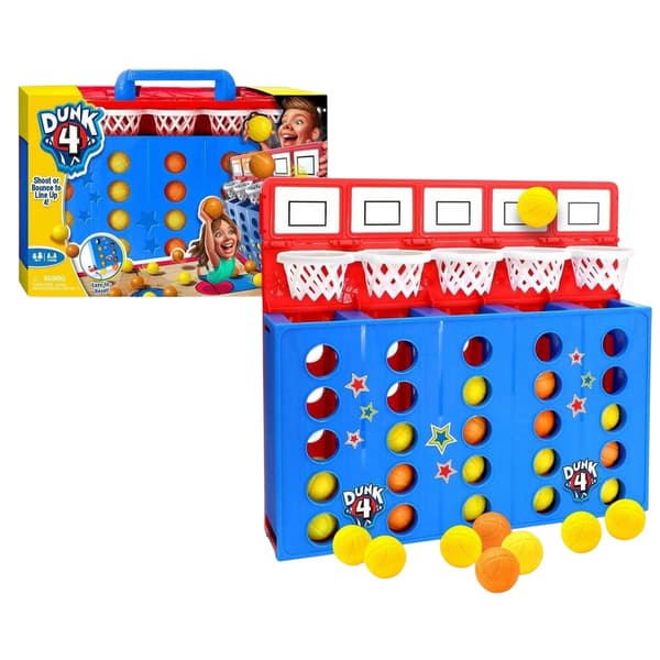 Funville Dunk 4 In A Row Game