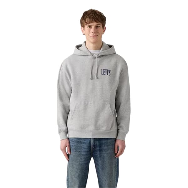 Levis Mens Drop Shoulder Regular Drawstring Hoodie