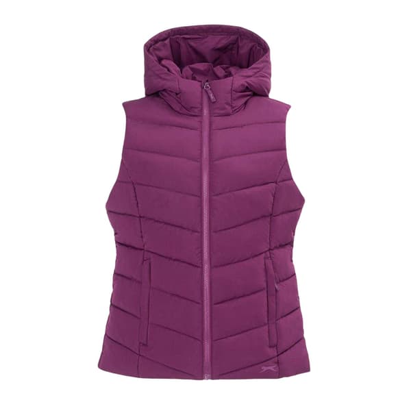Slazenger Dam Polyester Vadderad Gilet