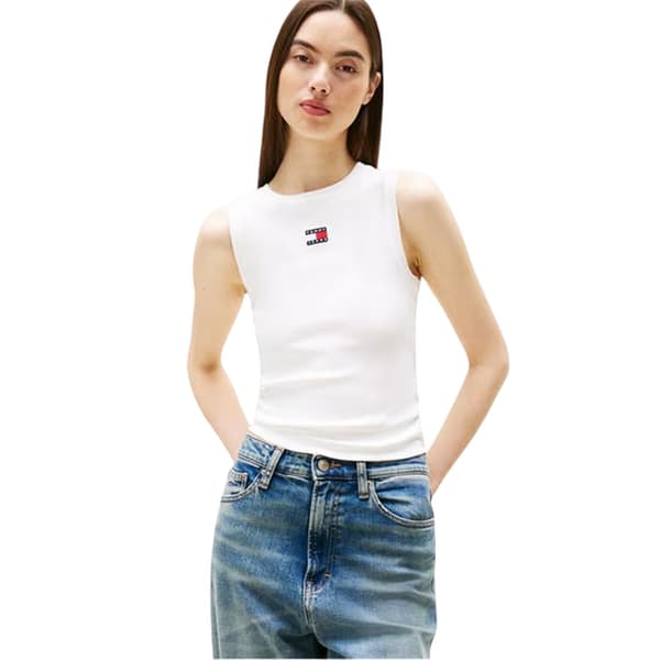 Tommy Jeans Dam Slim Linne