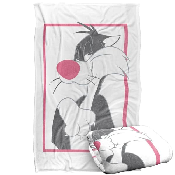 Looney Tunes Sylvester Claws Soft Touch Blanket