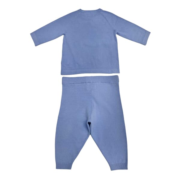 Pretty Green Childrens/Kids Plain Top & Bottom Set