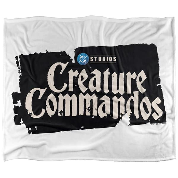 Creature Commandos Logo Blanket