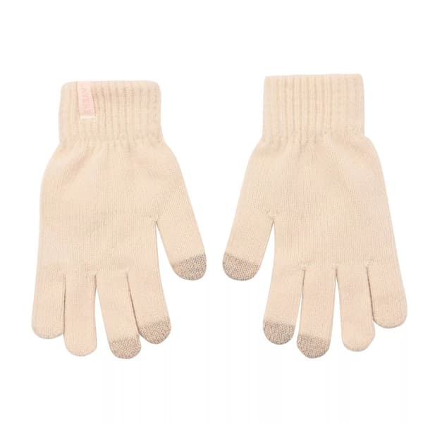 Sophia Layers Mysig Stickad Mössa & Handske Presentförpackning - Ivory