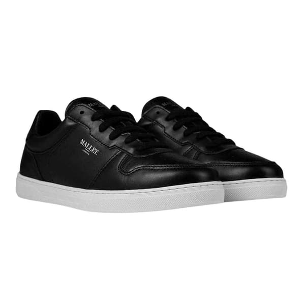 Mallet Childrens/Kids Leather Flat Trainers