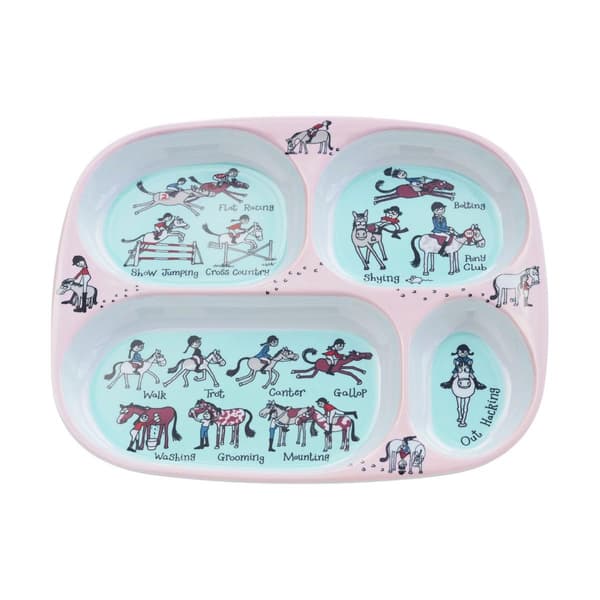 Tyrrell Katz Horse Divided Plate