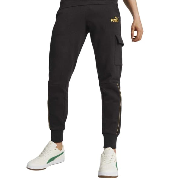 Puma Herr Logo Regular Cargo Joggingbyxor