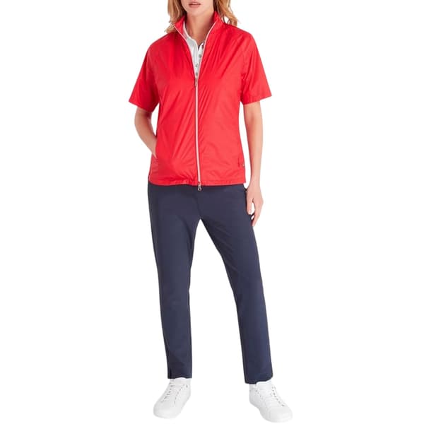 Calvin Klein Dam/Dam Perforerad Vanlig Golfvindjacka