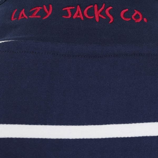 Lazy Jacks Randig Tröja för Herr