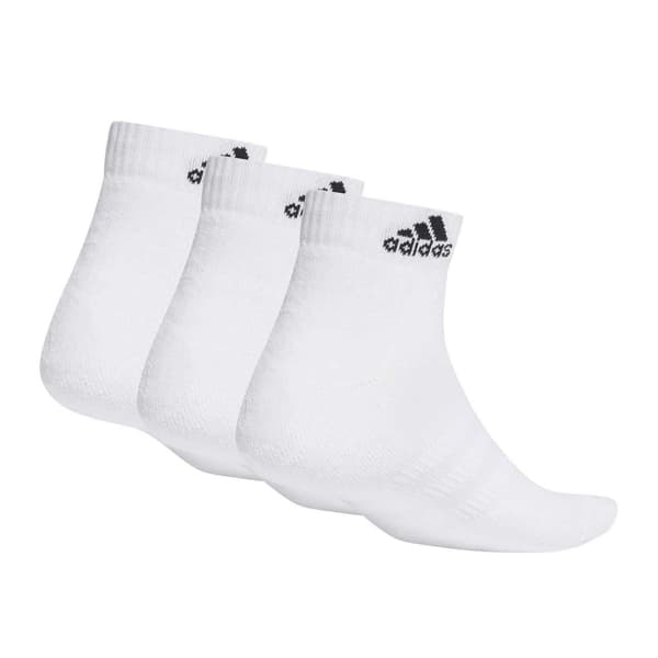 Adidas Herrstrumpor med logotyp och dämpning (3-pack)