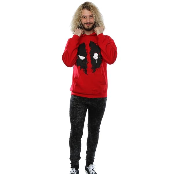 Deadpool Herr Splat Face Bomullshuvtröja