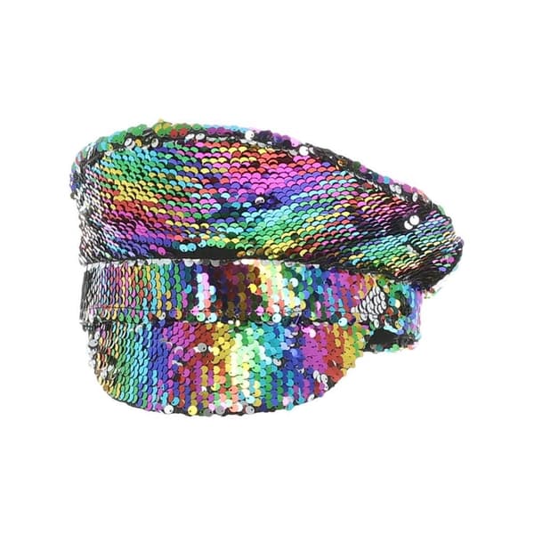 Smiffys Sequins Captains Hat