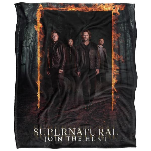 Supernatural Join The Hunt Blanket