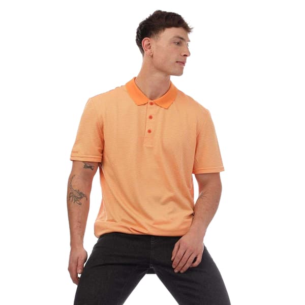 Lyle & Scott Herr Pikétröja med Mikroränder