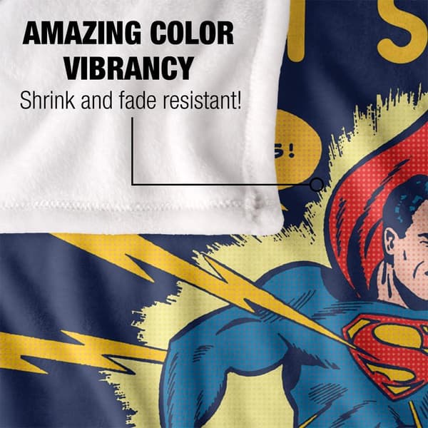 Superman It Tickles Blanket