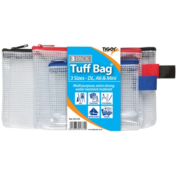 Tiger Stationery Trippel Pennfodral (3-pack)