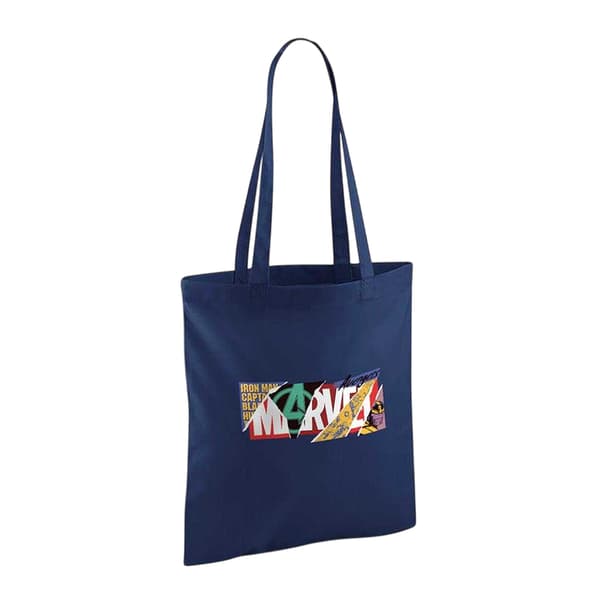 Marvel Scrapbook Logo -kangaskassi