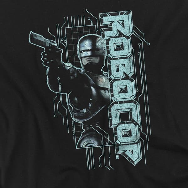 Robocop Unisex Aikuisten Murphy Split T-paita