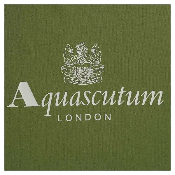 Aquascutum Mens Active Big Logo Sweatshirt