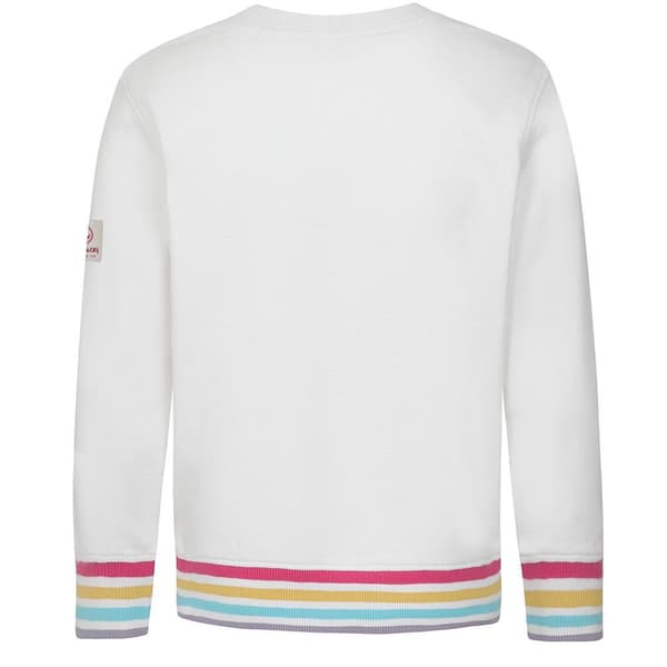 Lazy Jacks Sweatshirt til piger med regnbue