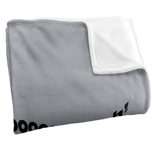 Elf Angry Elf Text Polyester Soft Touch Blanket