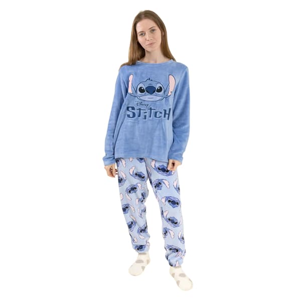 Lilo & Stitch Dam/Dam Stitch Långärmad Lång Pyjamas Set